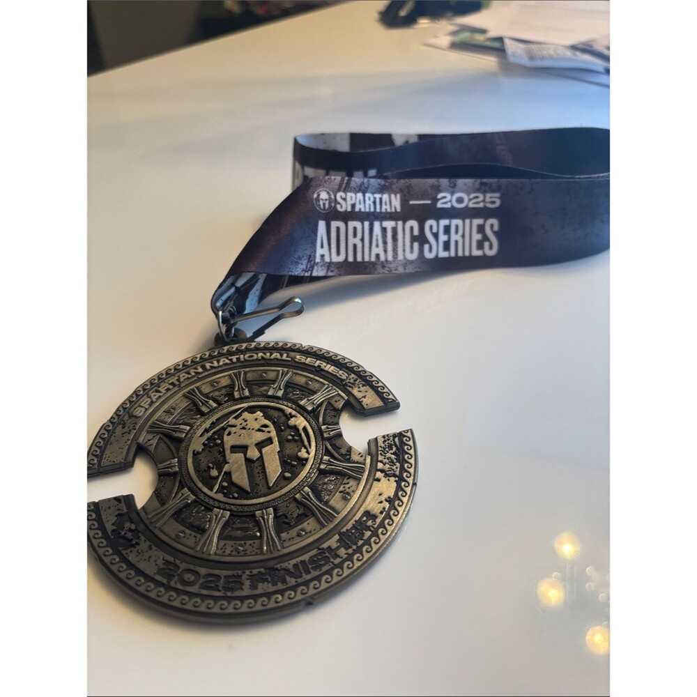 Spartan Adriatic National Series Beast Finisher Medal 2025